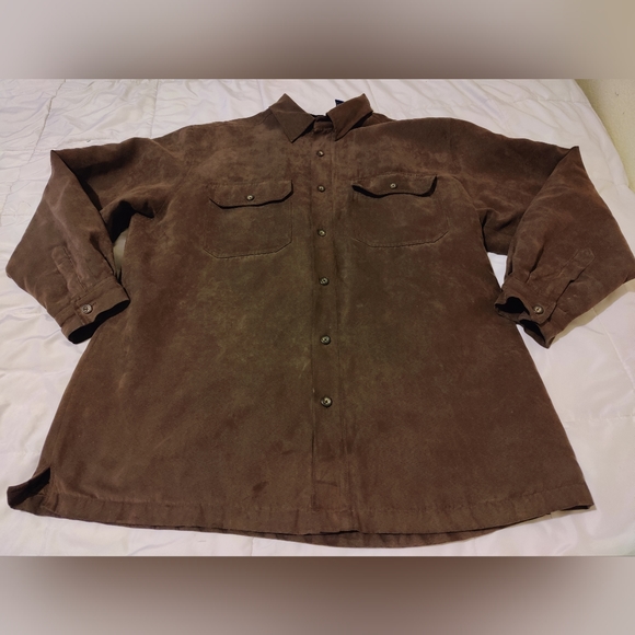 Men's High Sierra Brown jacket with a brown quilted inside lining 🧥 (XL) 🤎 - Picture 6 of 16